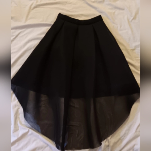 Apeach High Low Mesh Skirt - Picture 3 of 5